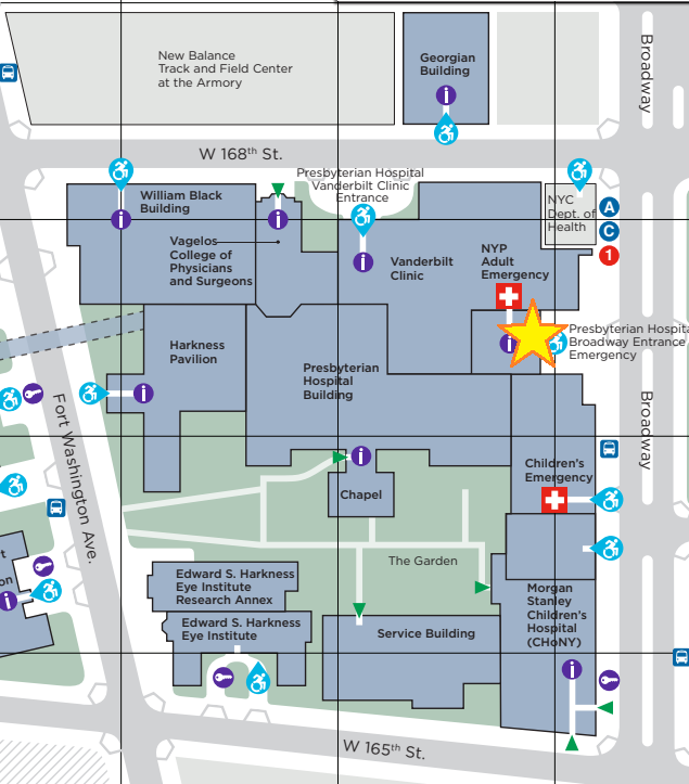 ER Entrance Map