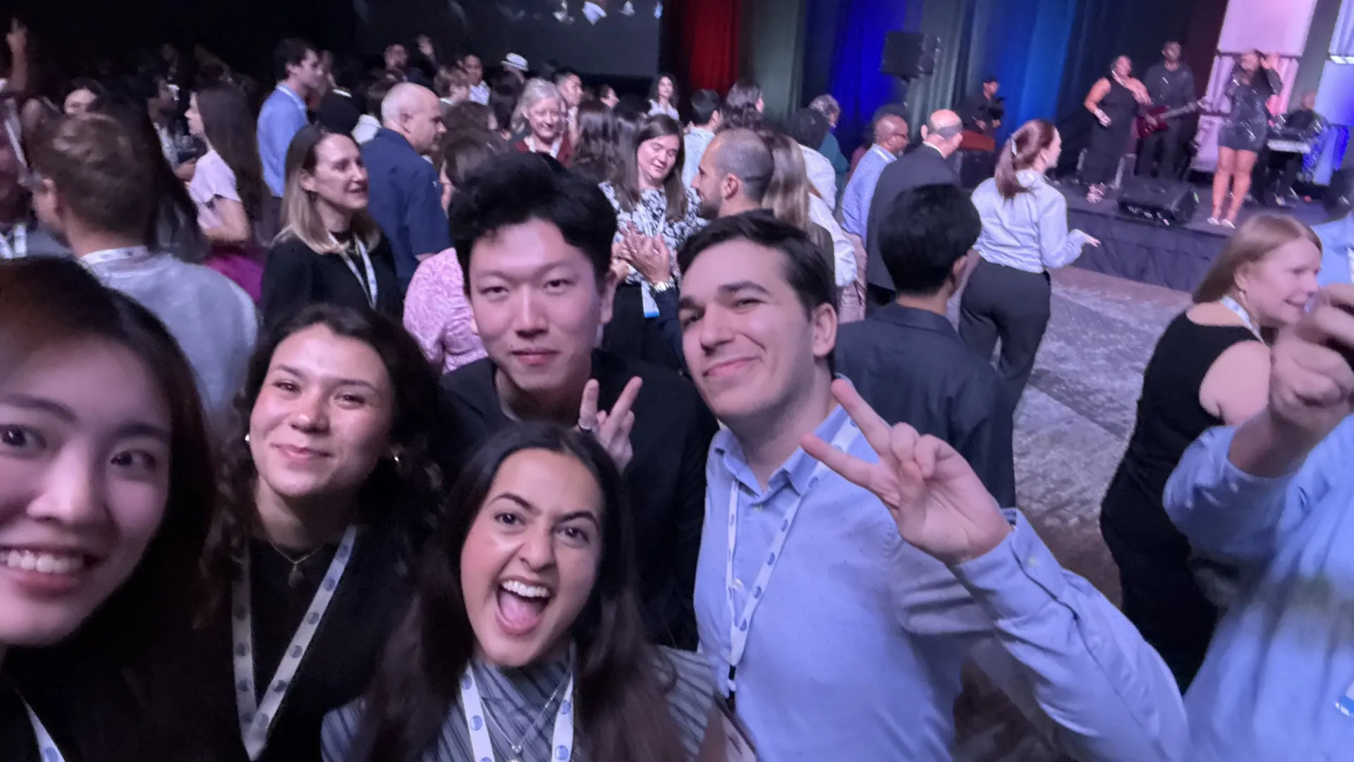 students at conference 