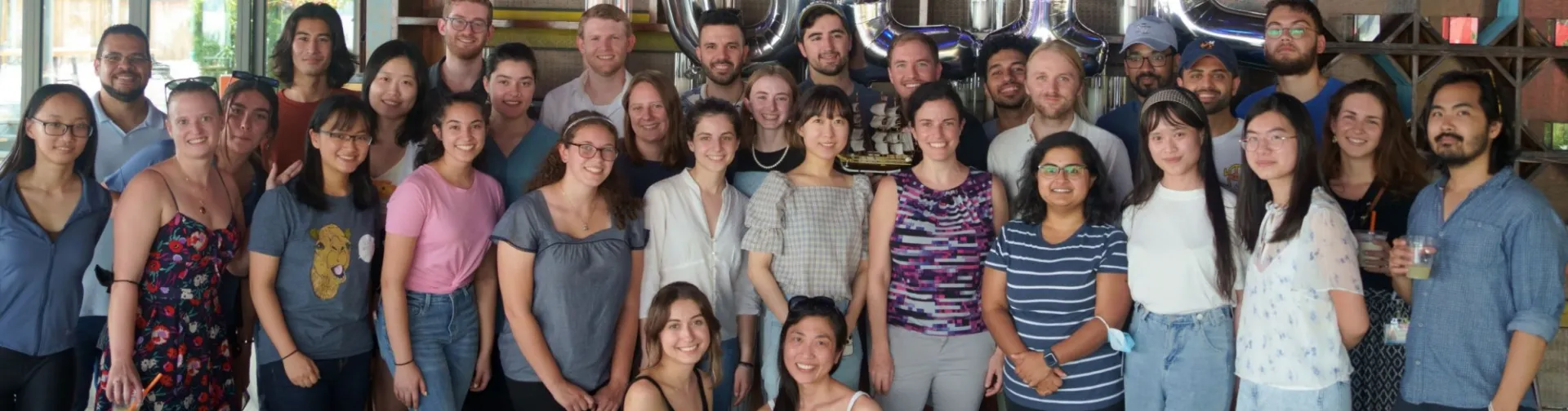 lab group photo from our summer 2022 outing