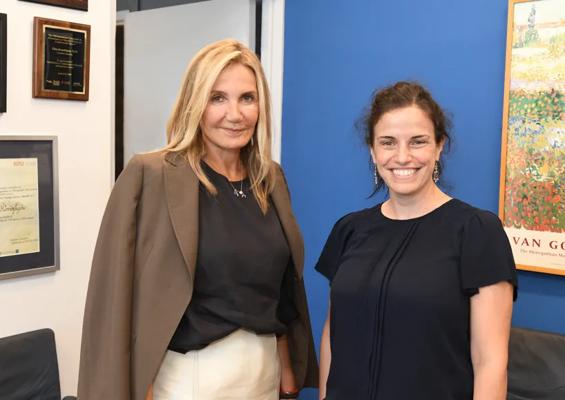 Greek First Lady with Dr. Konofagou