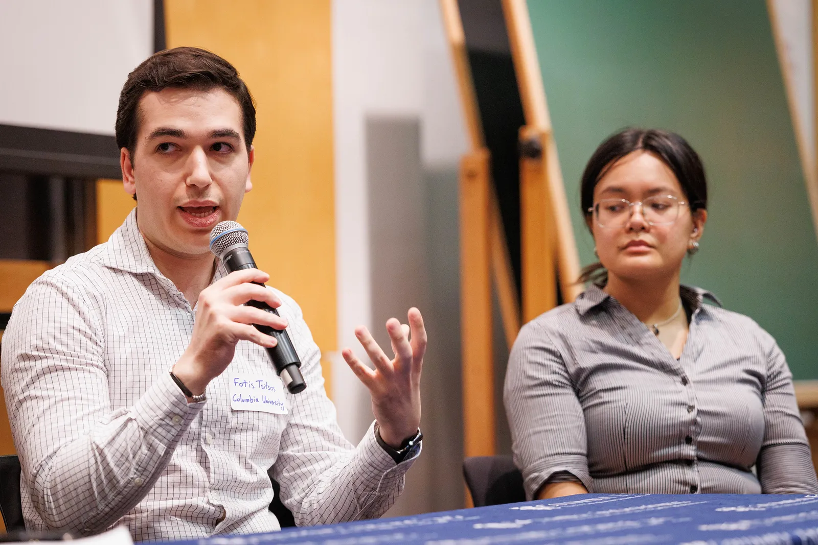 phd student at panel